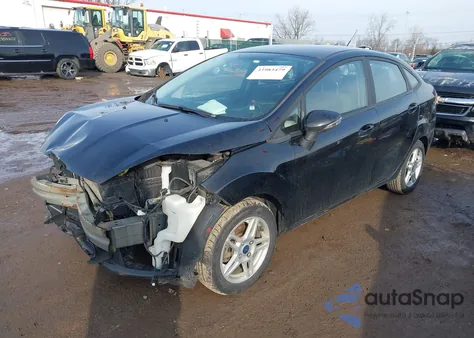 2019 Ford Fiesta Se из США, поврежденный, VIN 3FADP4BJ1KM159397